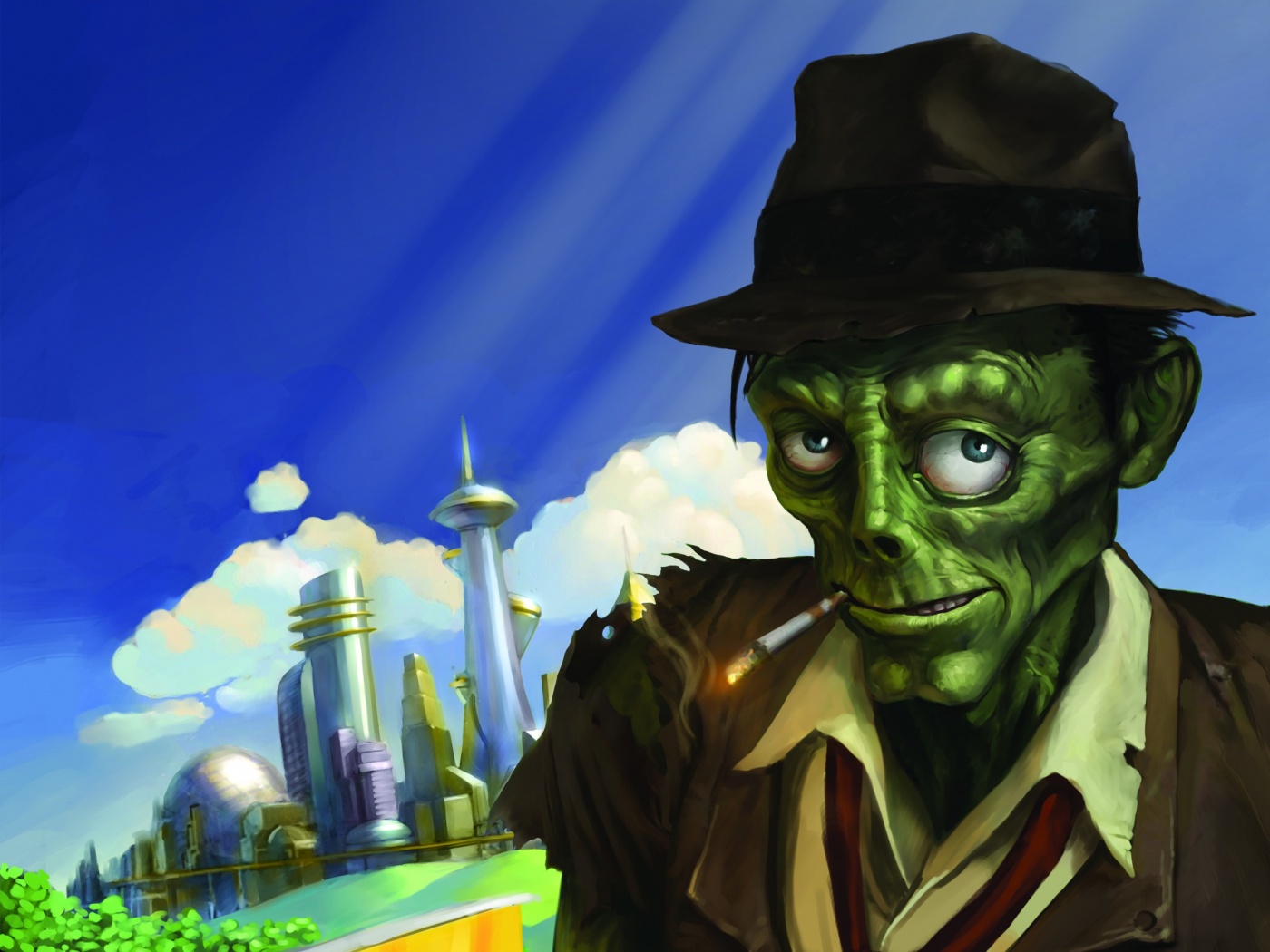 Stubbs the zombie обои