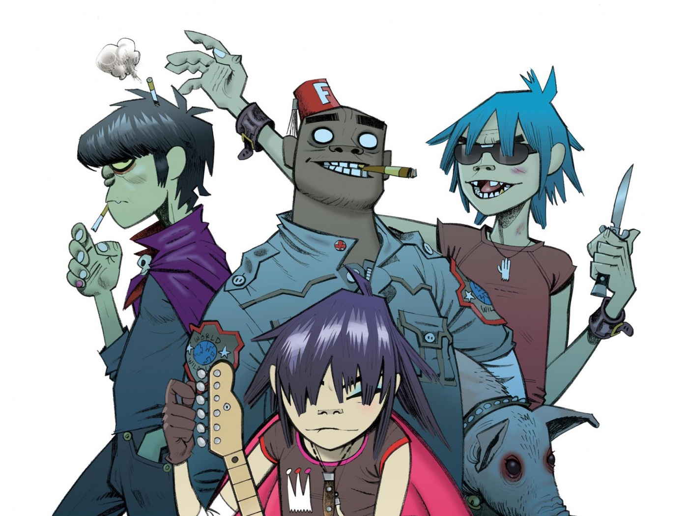 Gorillaz обои