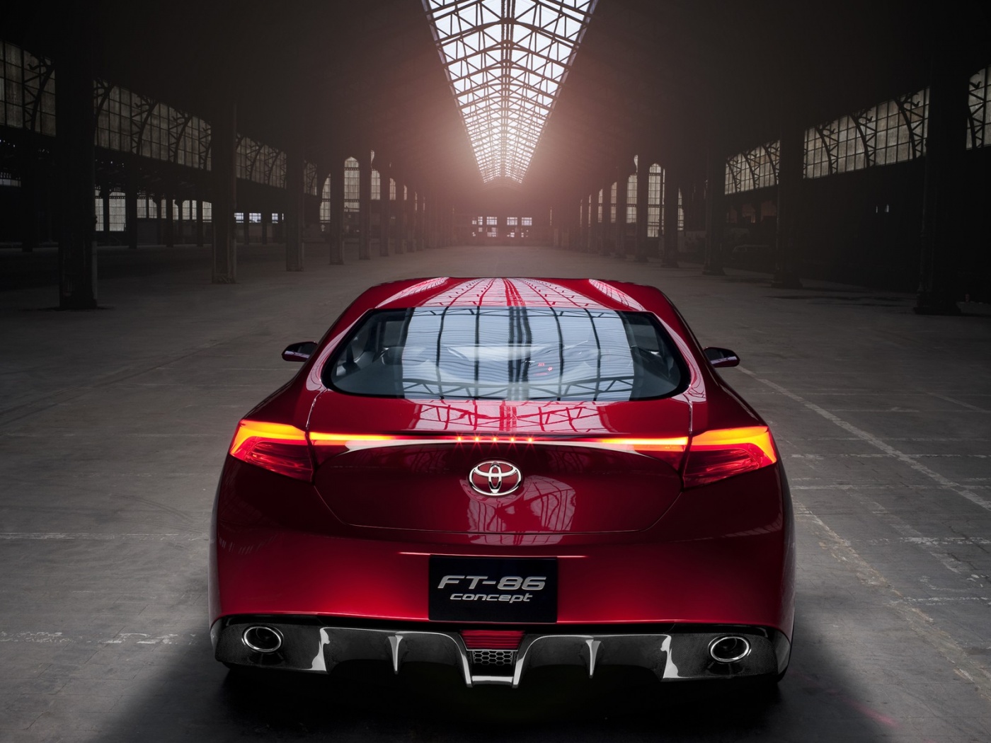 Концепт спортивной тойоты обои