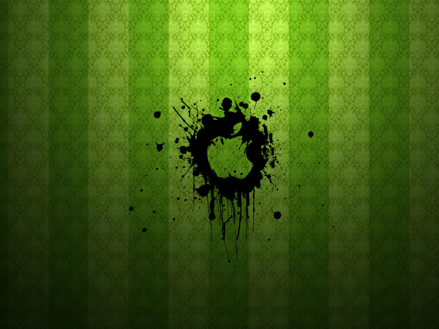 Логотип Apple на обоях обои