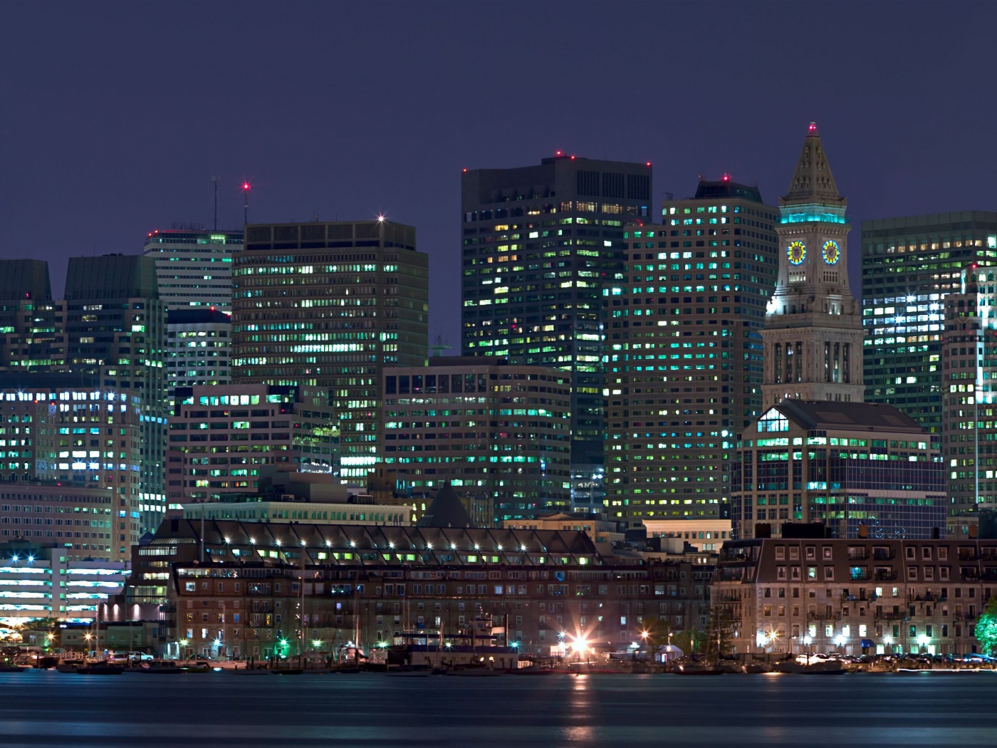 Панорама города обои