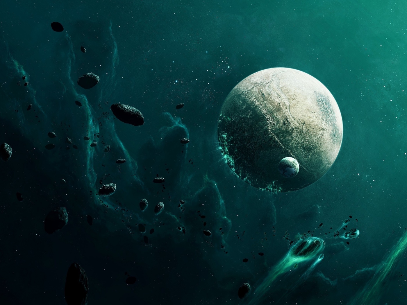 Глубины необъятного космоса обои