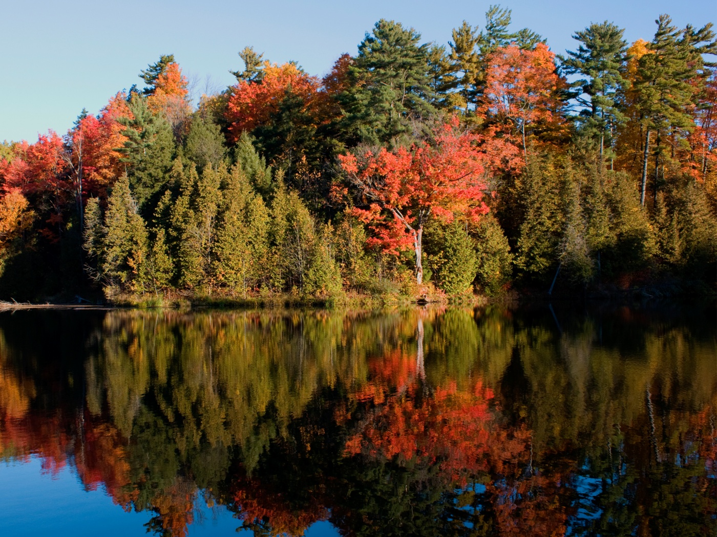 Осенний пейзаж обои