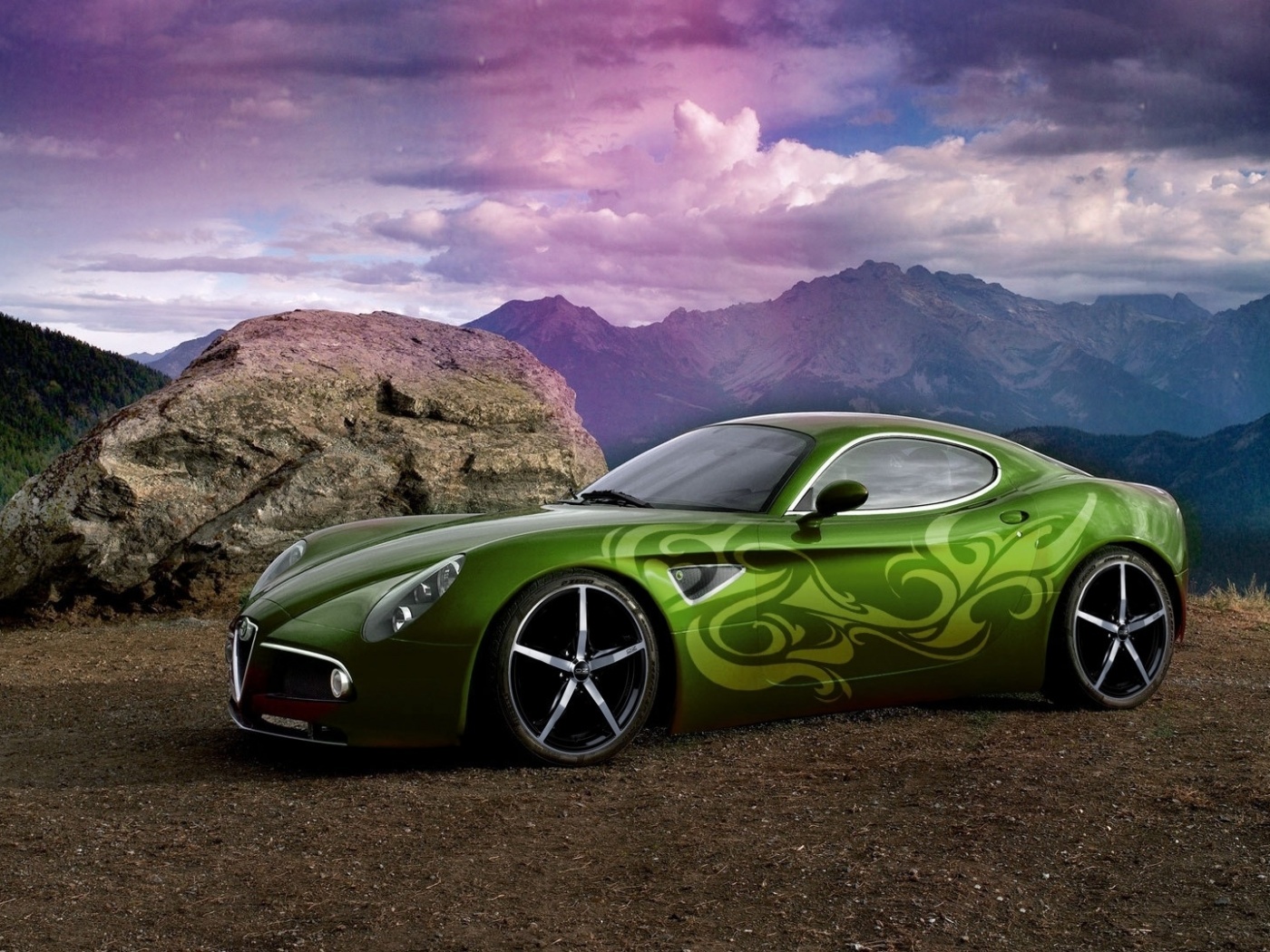 Альфа-ромео обои