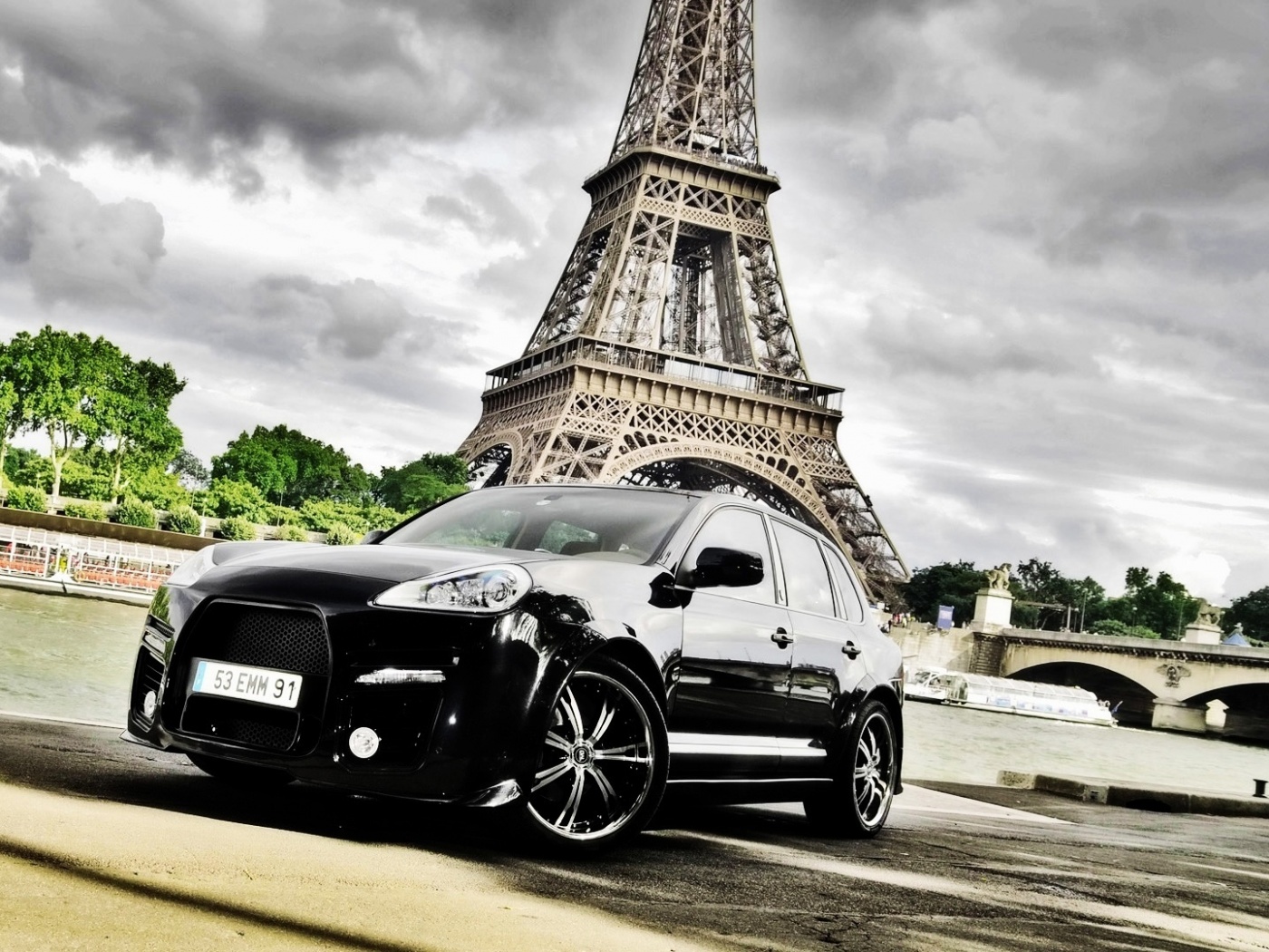 Кроссовер Porsche обои