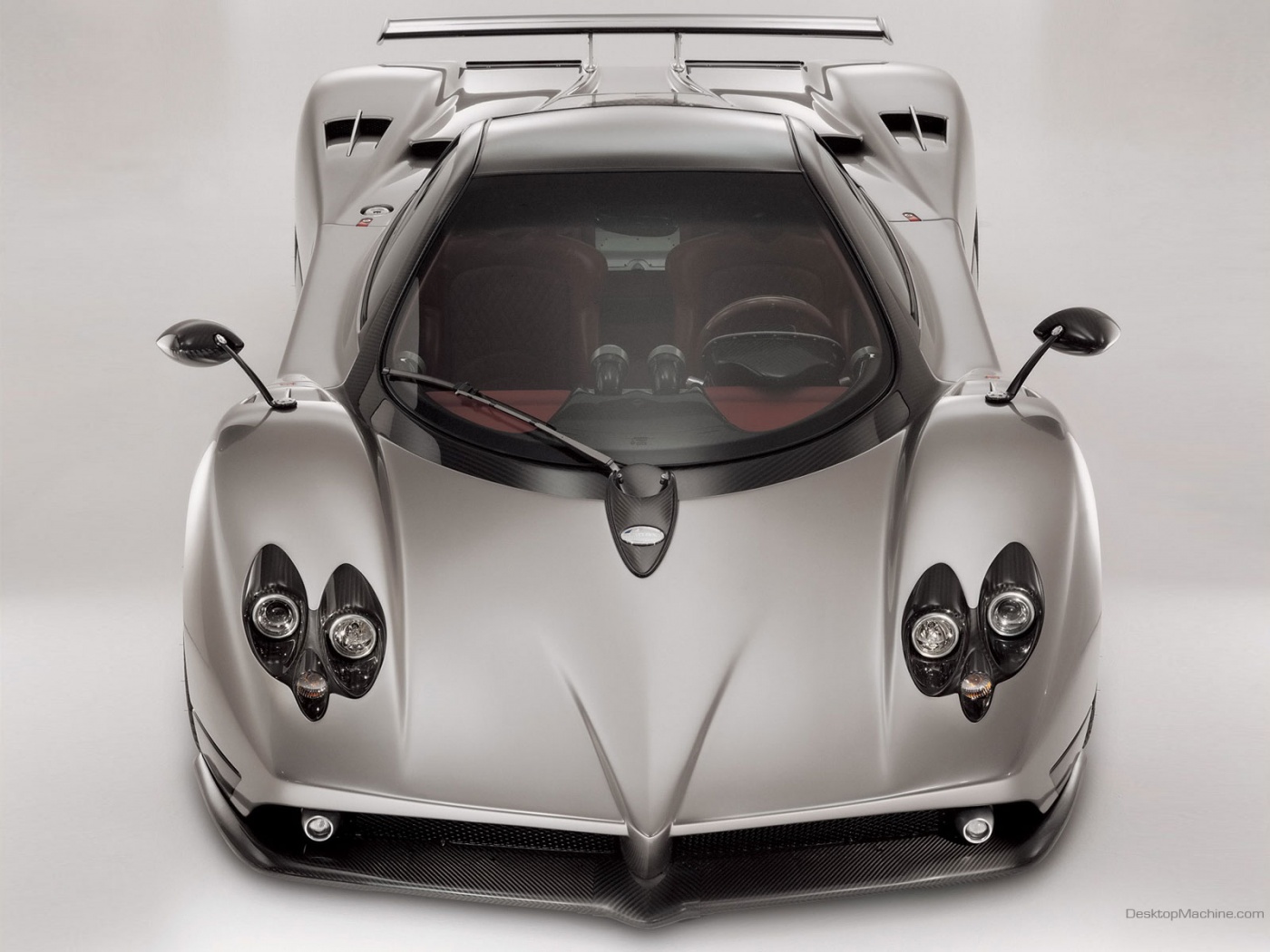 Pagani Zonda спереди обои