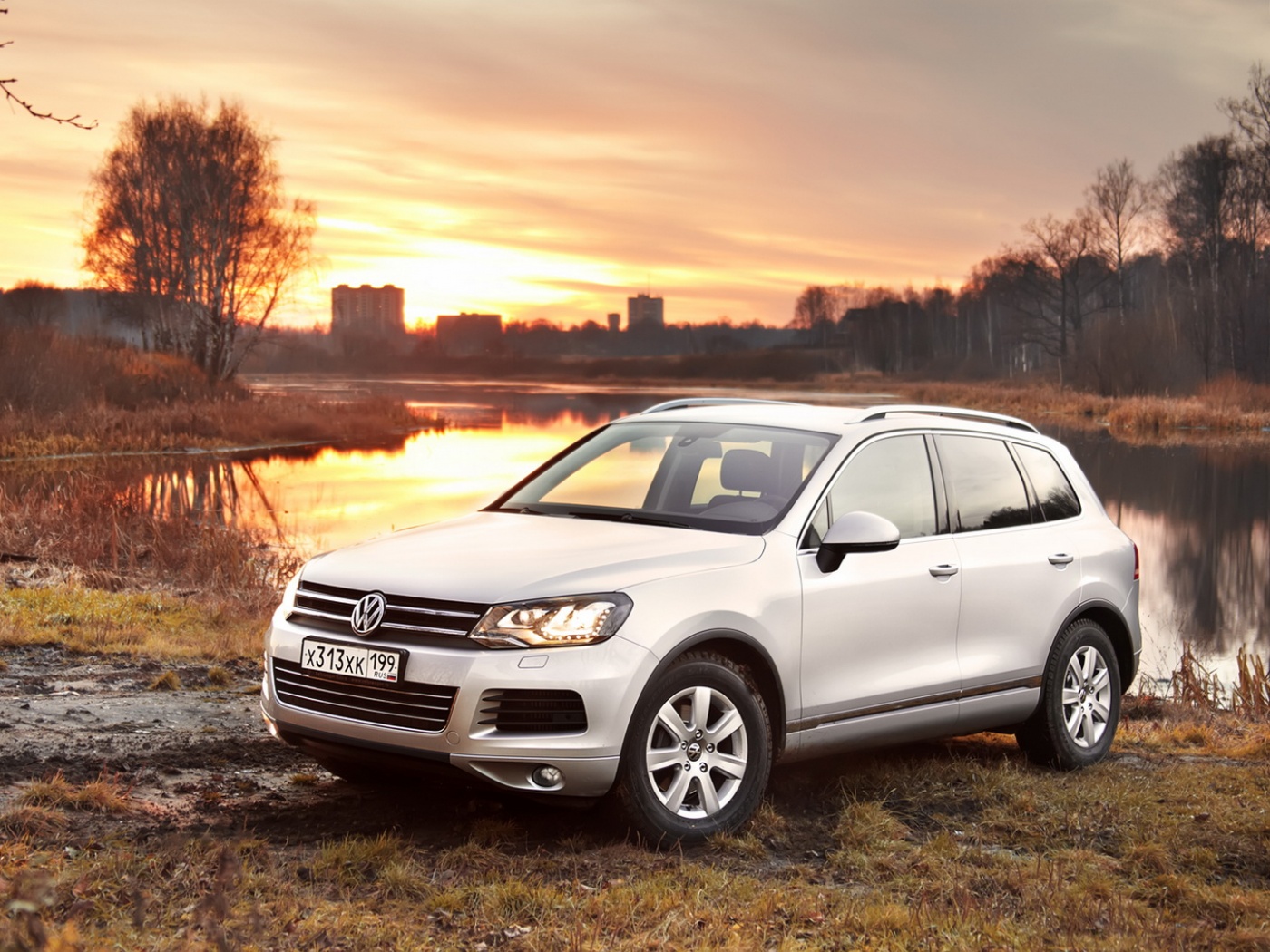 Озеро и Туарег обои