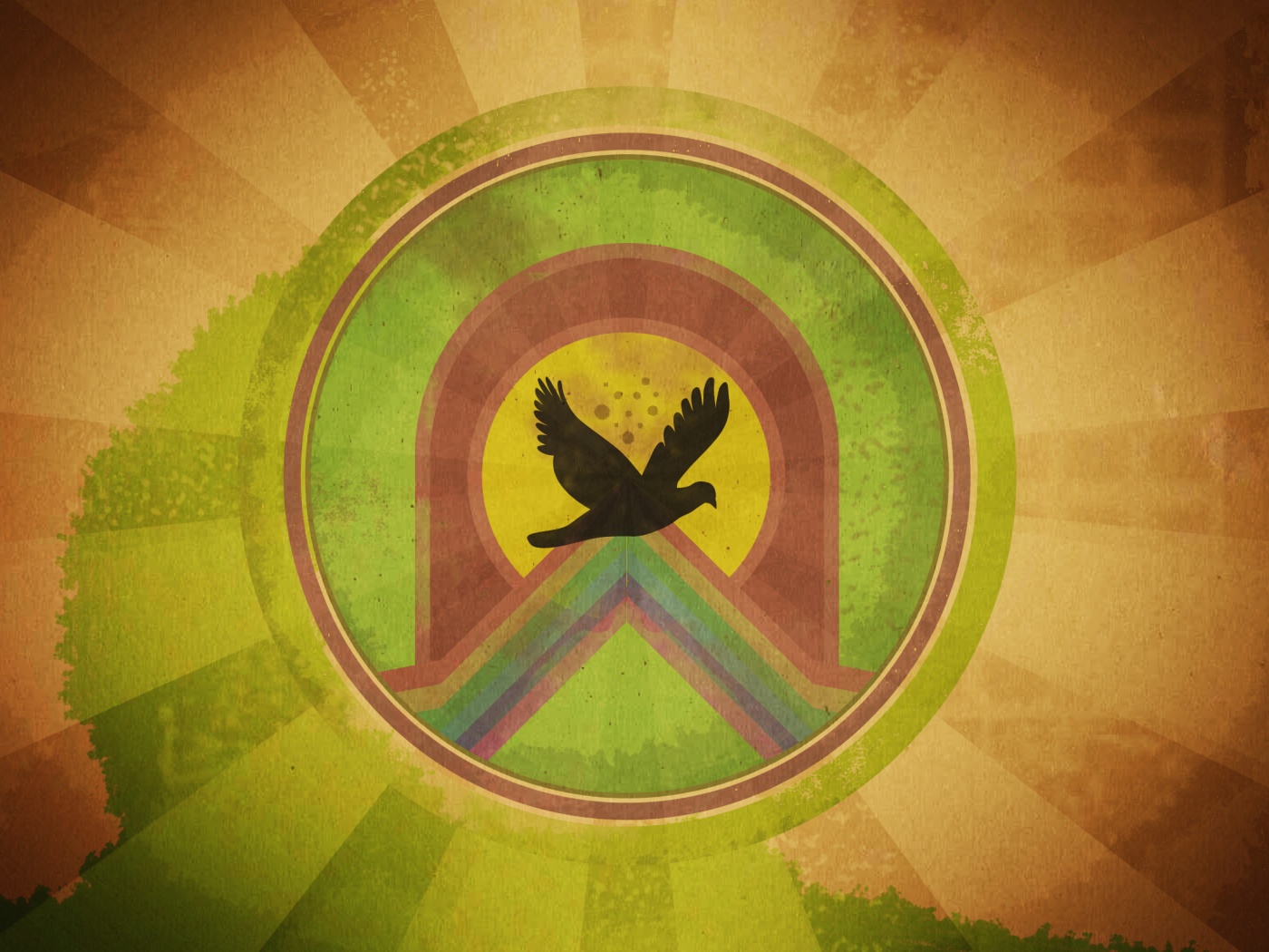 Голубь мира обои
