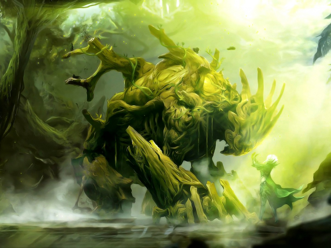 Древний энт обои