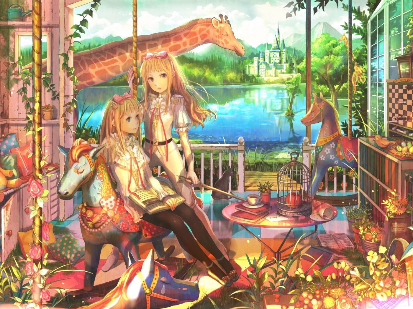 В стране фантазий обои