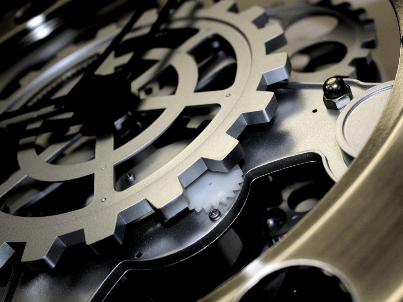 Механизм часов обои