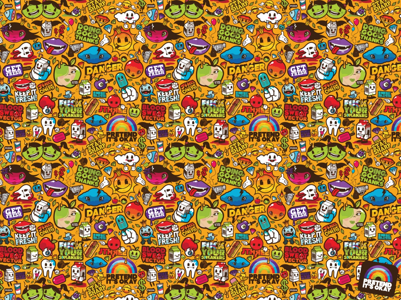 Притворись что всё ОК обои