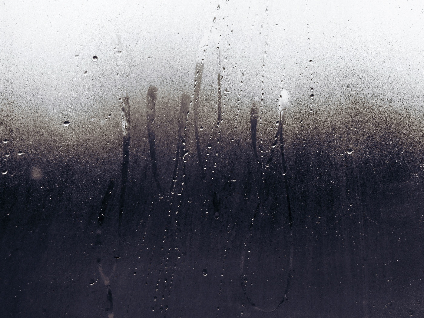 Запотевшее стекло обои