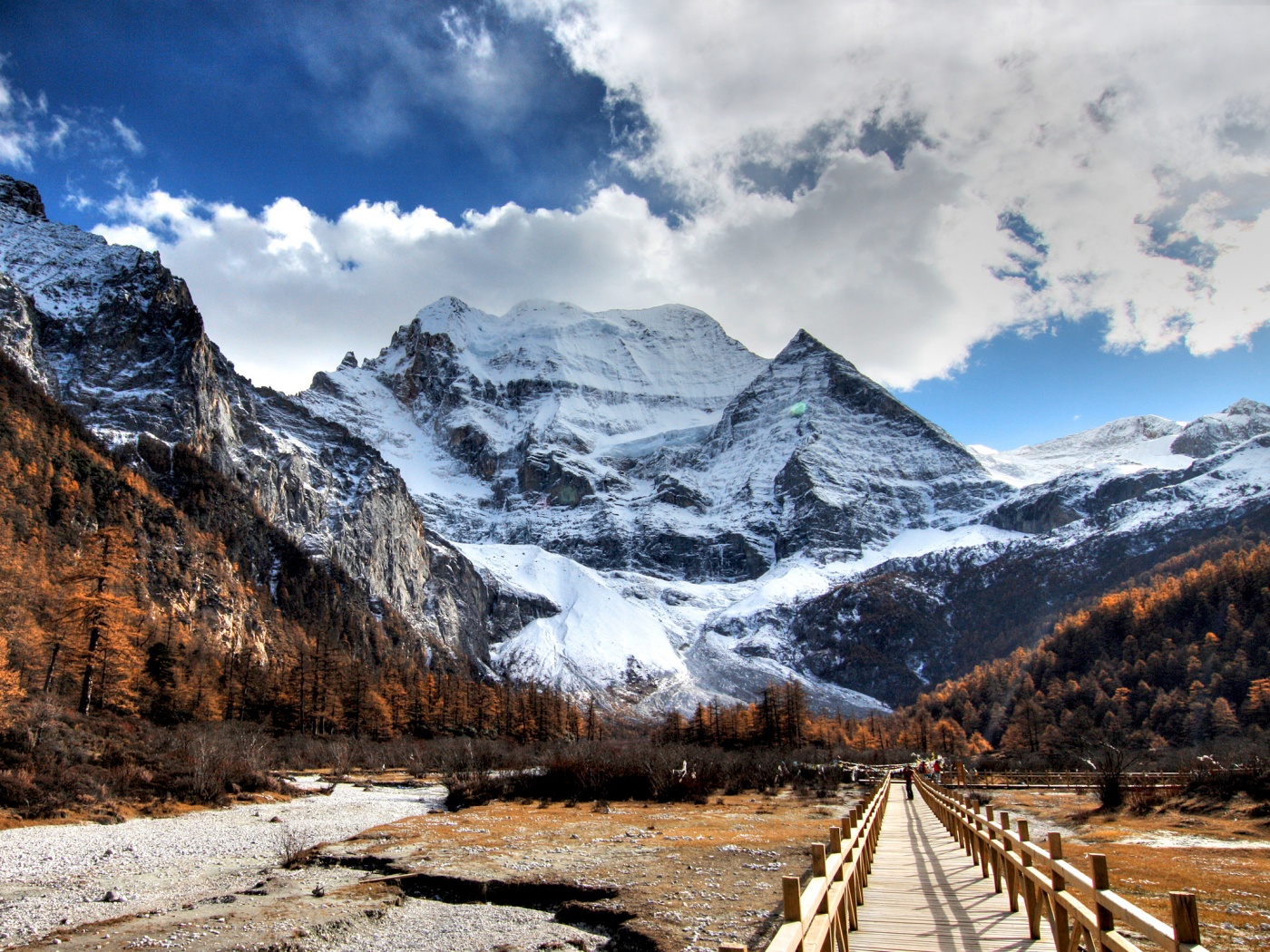 Дорога в горы обои