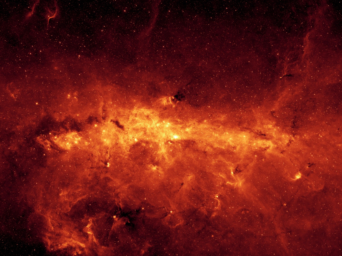 Кроваво-красная бездна обои