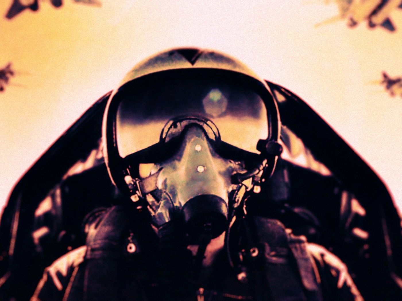 Пилот истребителя обои