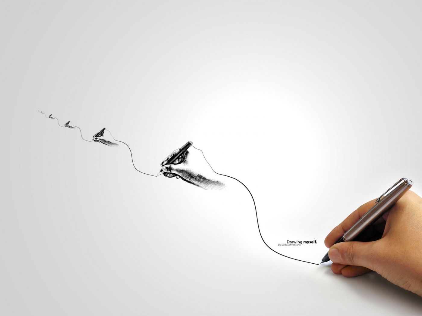 Рисунок - рекурсия обои