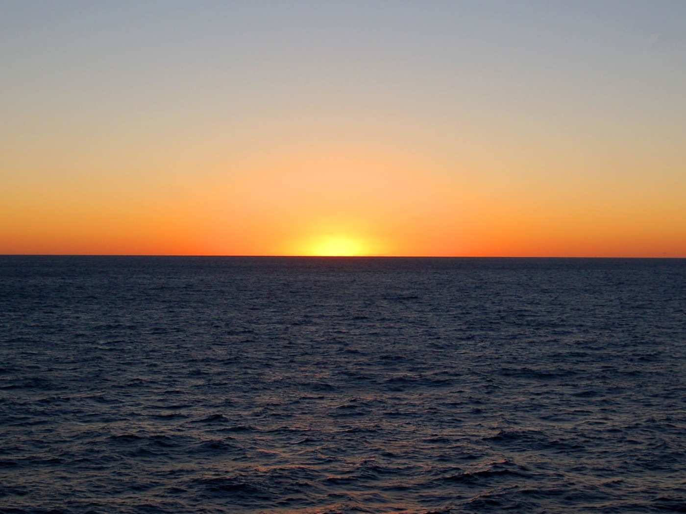 Морской закат обои