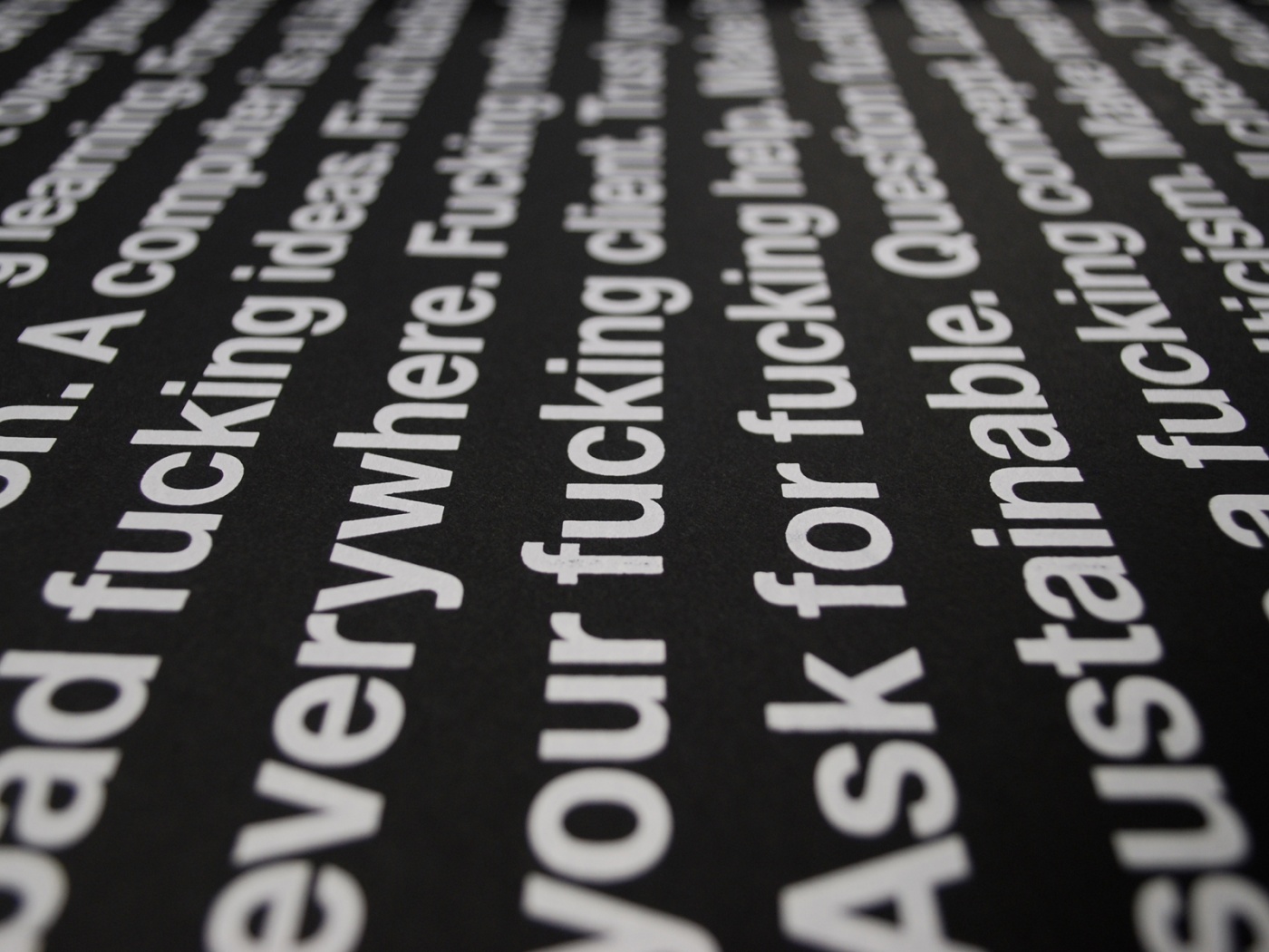 Отличный блять совет обои