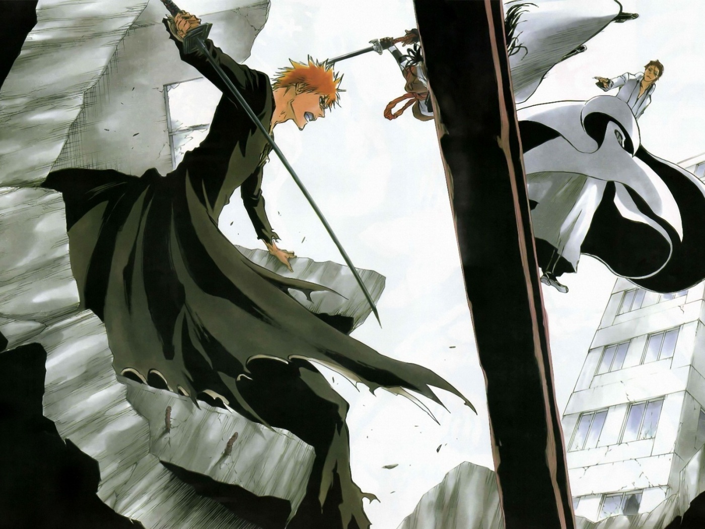 Парень с мечем обои