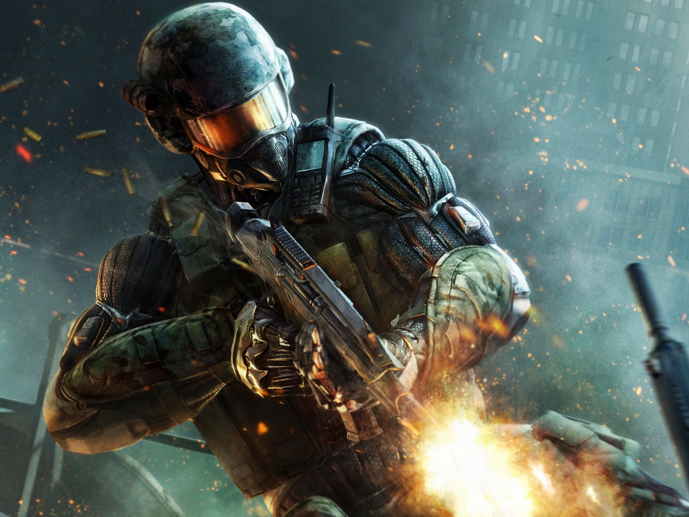 Костюм из Crysis 2 обои