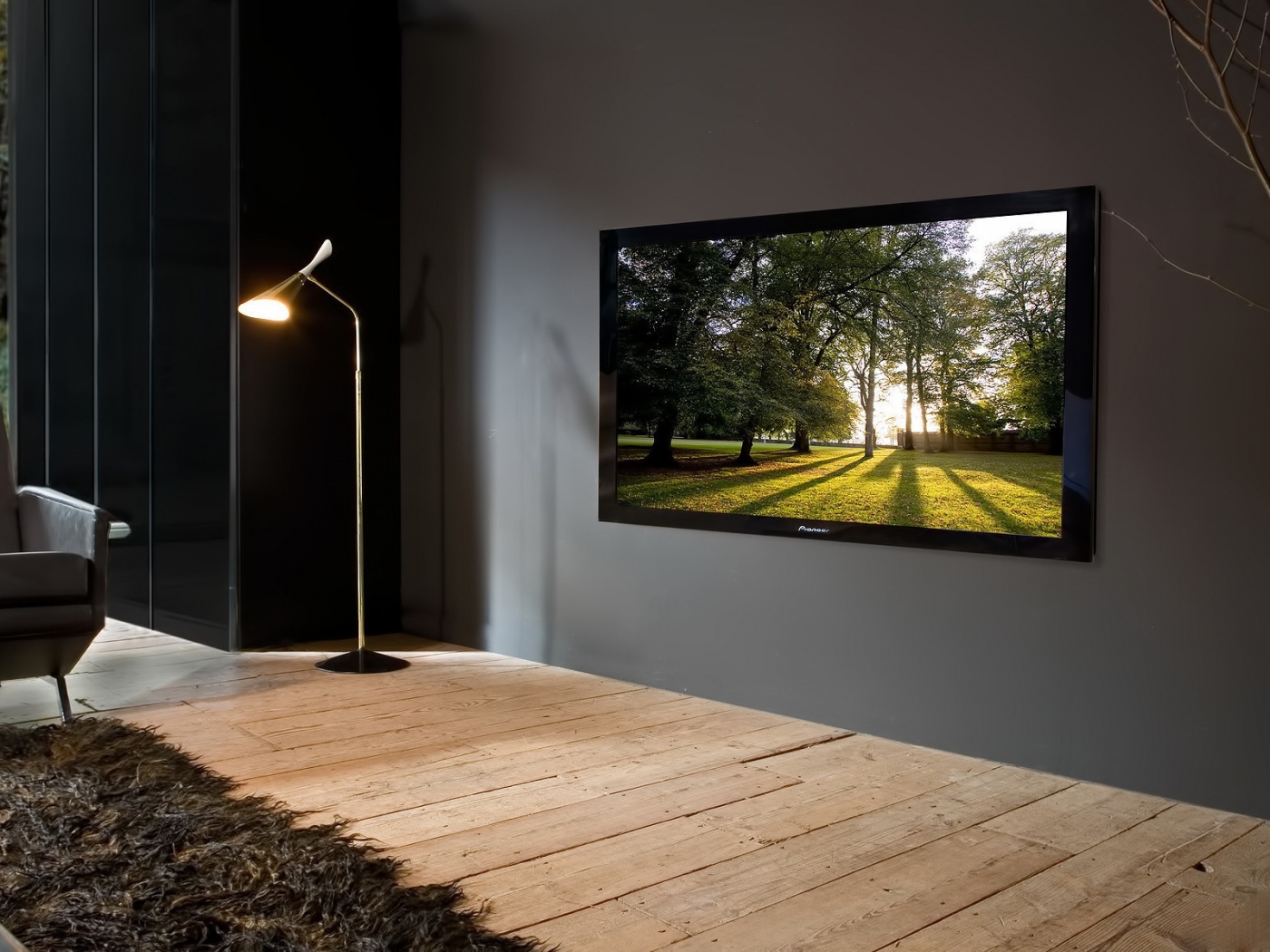 Интересный интерьер квартиры в минималистическом стиле обои