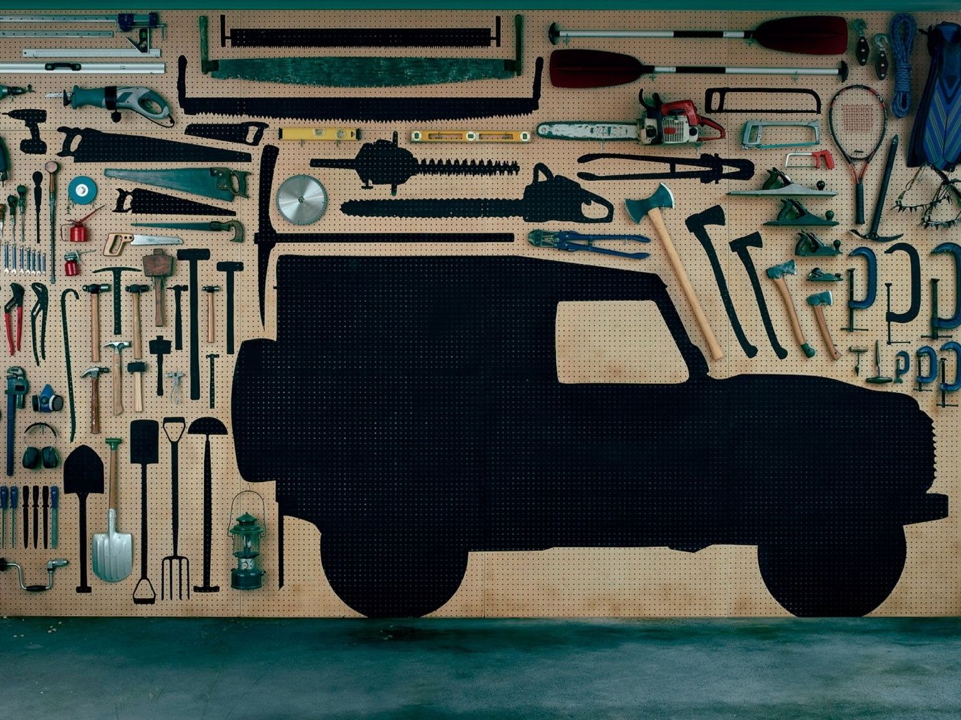 Типичный гараж обои