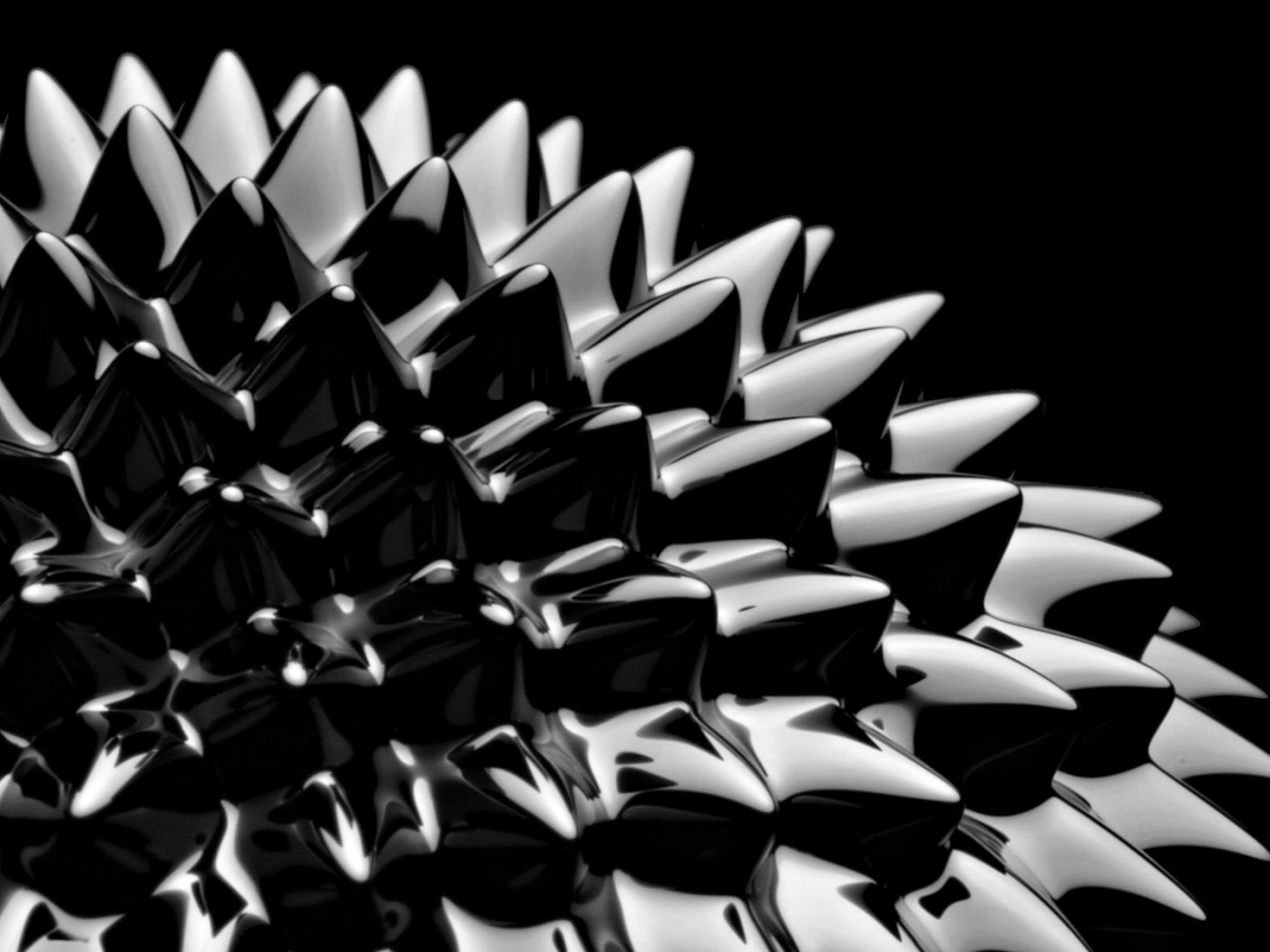 Стеклянные шипы обои