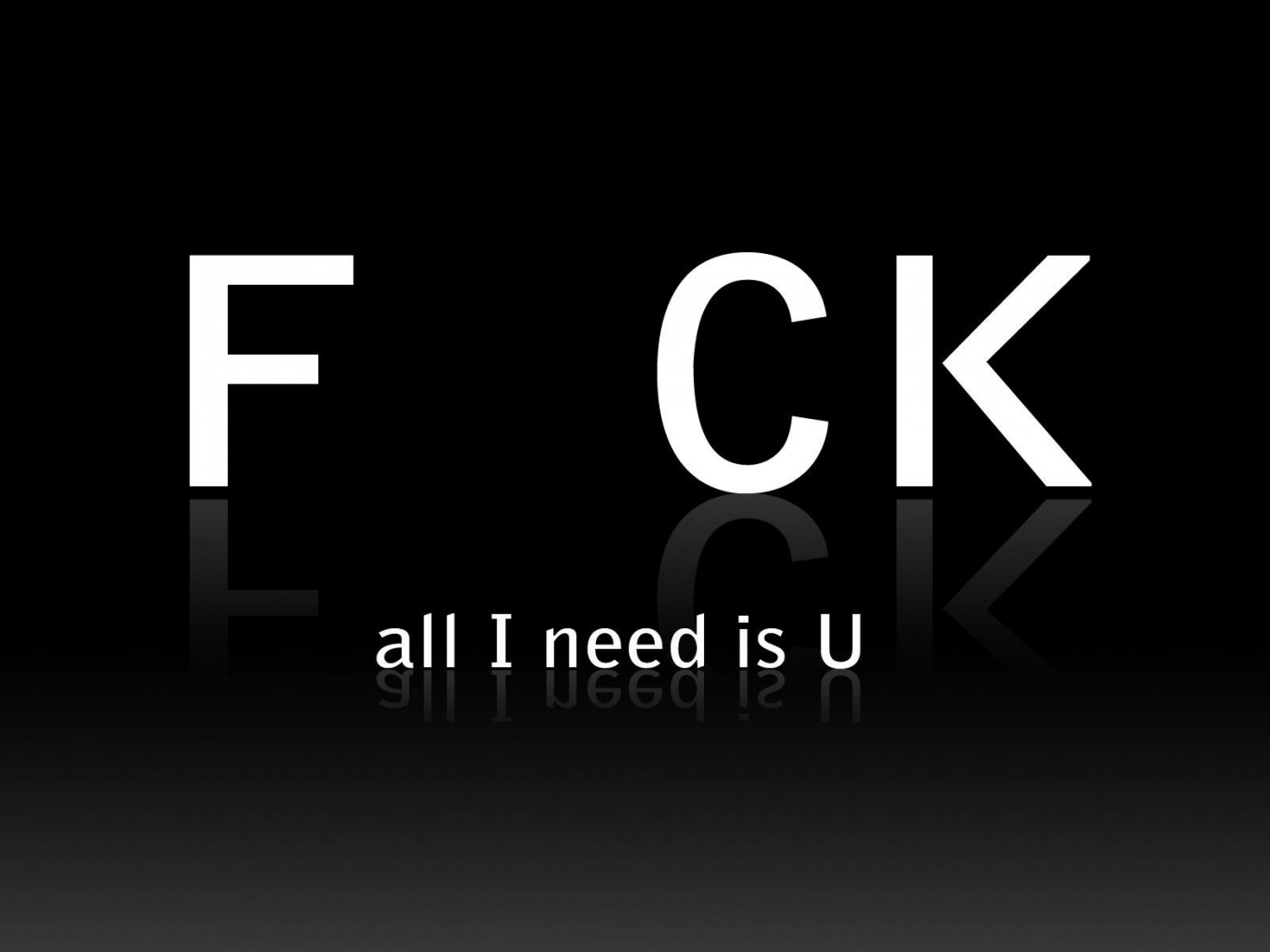 Всё что мне нужно — U обои