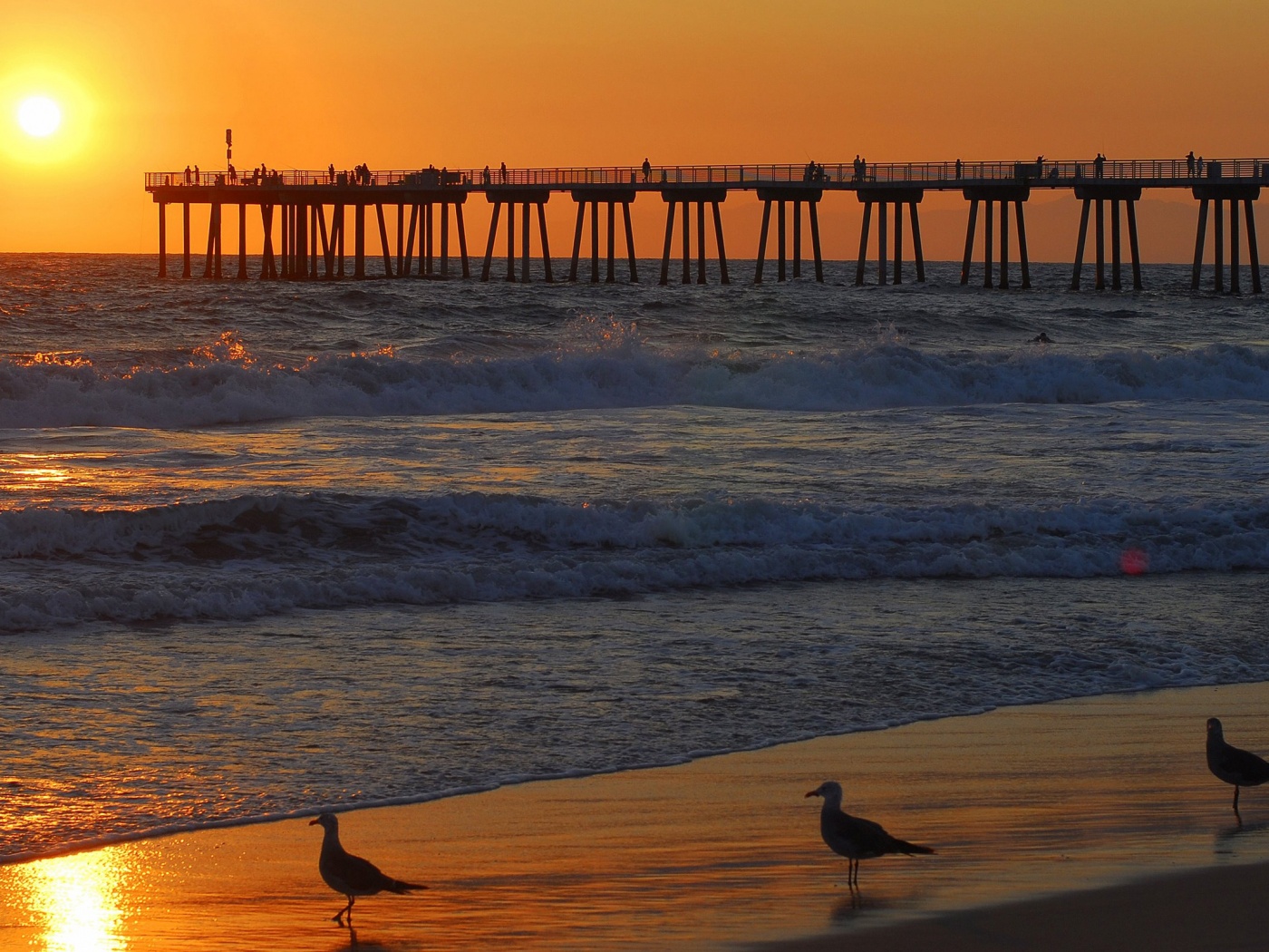 Морская терасса обои