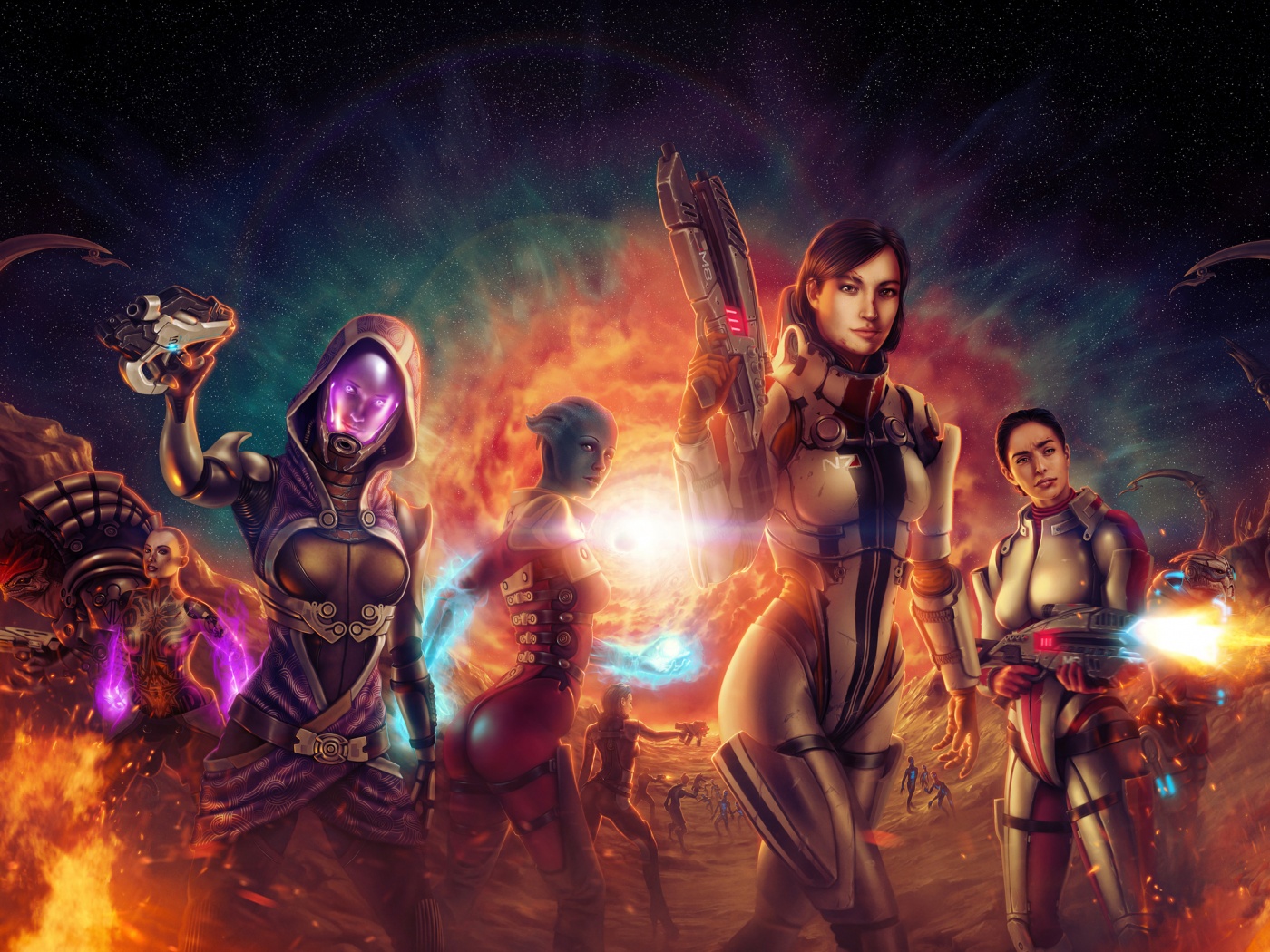 Mass Effect 3 обои