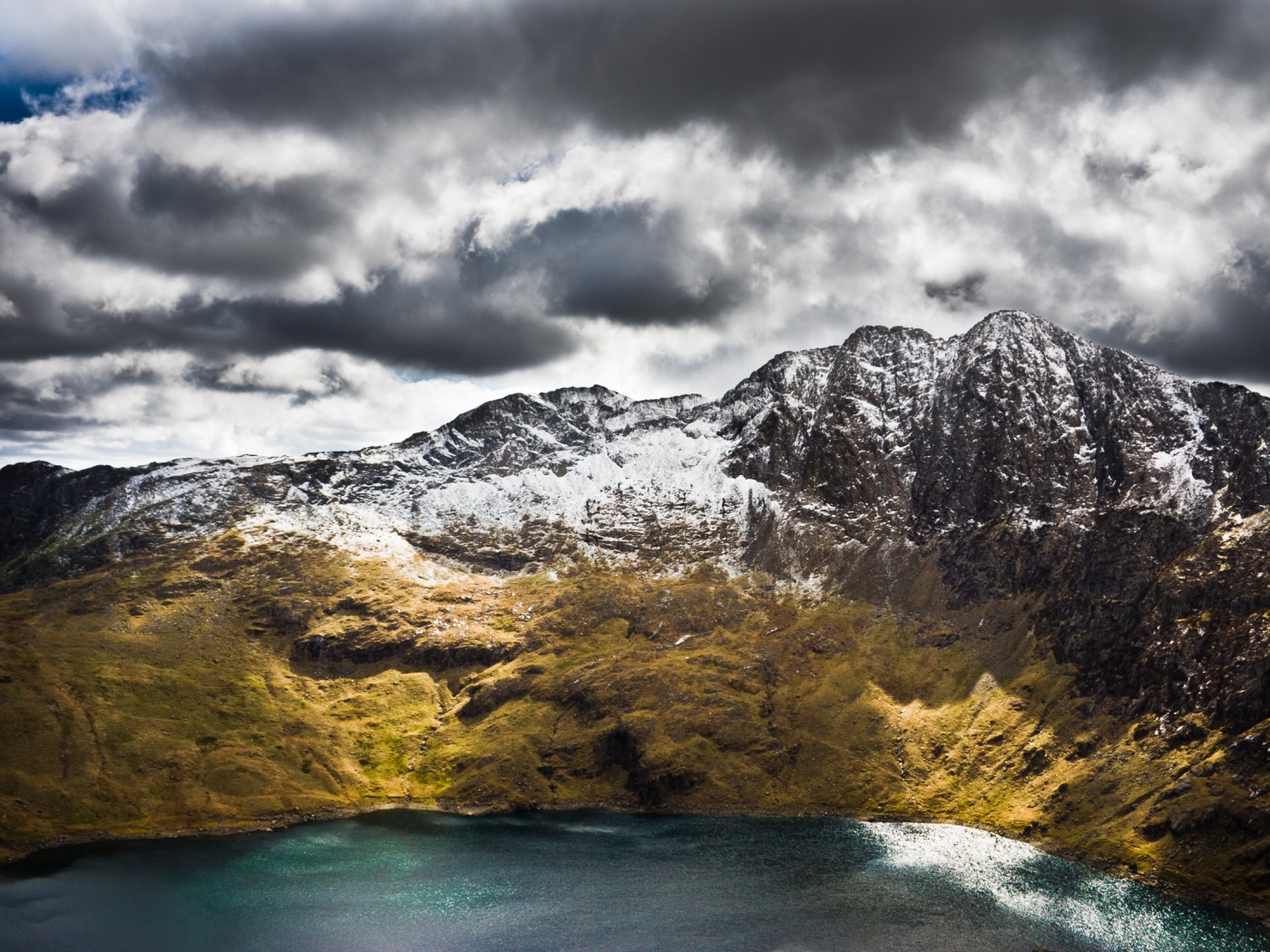 Вид на горы обои