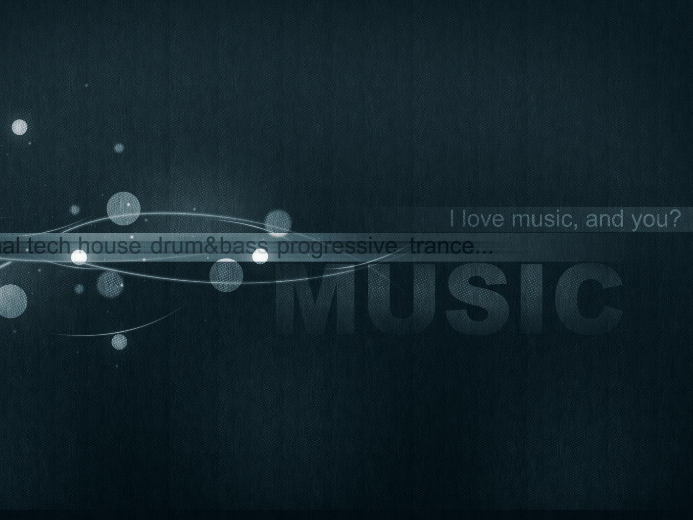 Я люблю музыку, а ты? обои