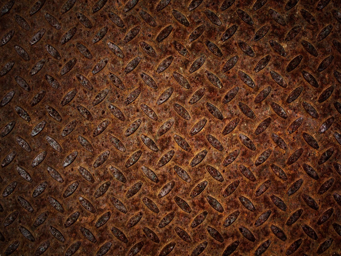 Ржавый перфорированный стальной лист обои