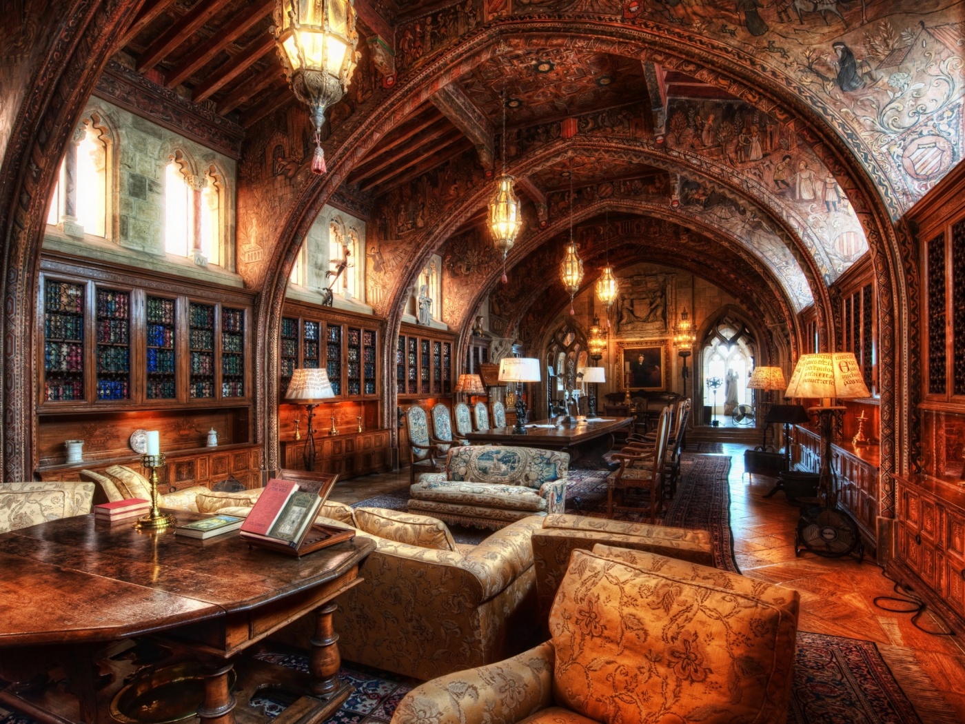 Библиотека обои