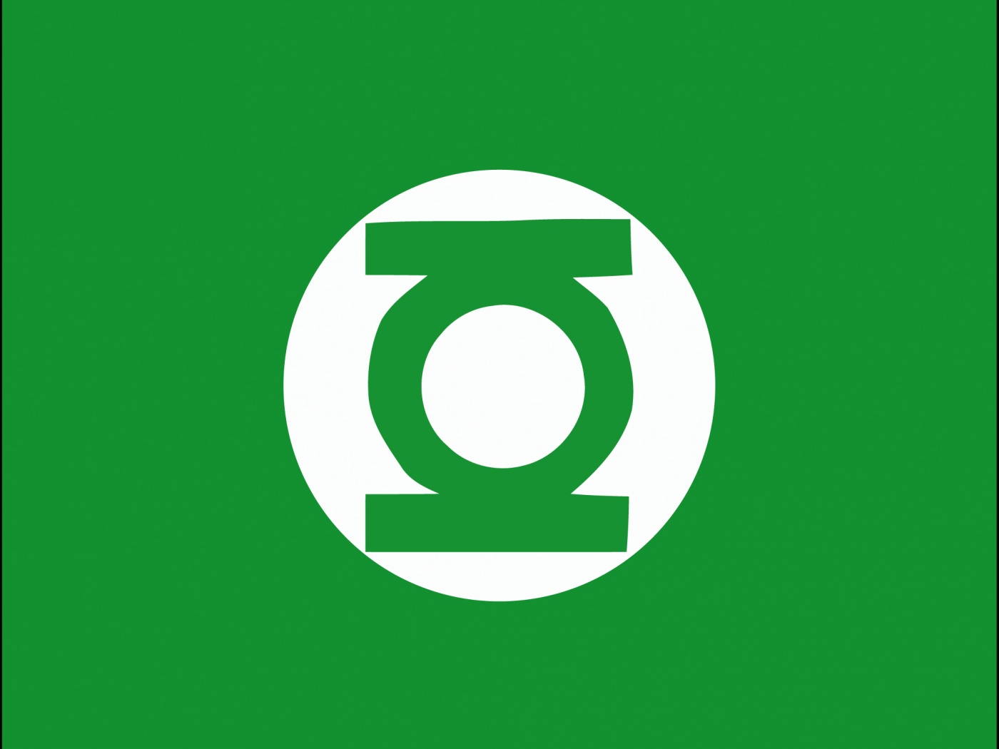 Знак Зеленого фонаря обои