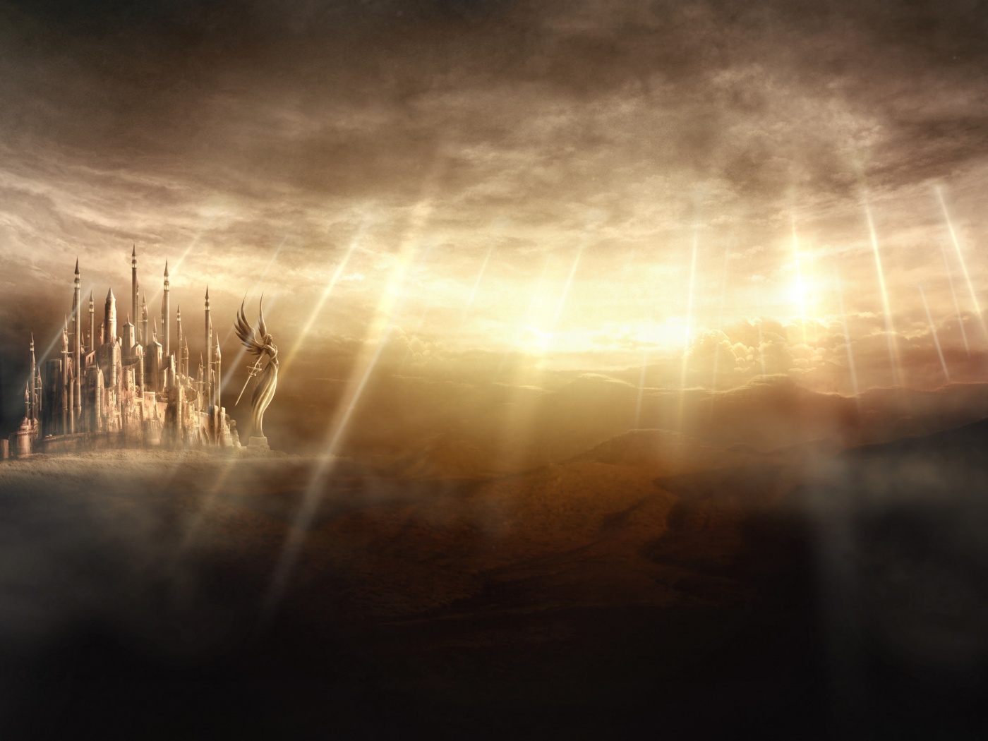 Замок из шестых Героев обои