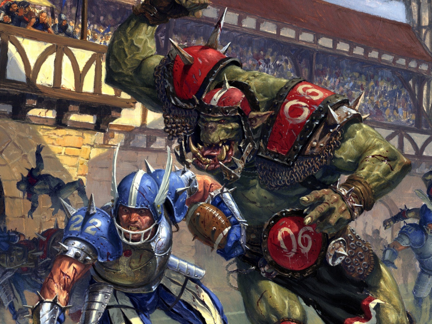 Игра людей и орков обои