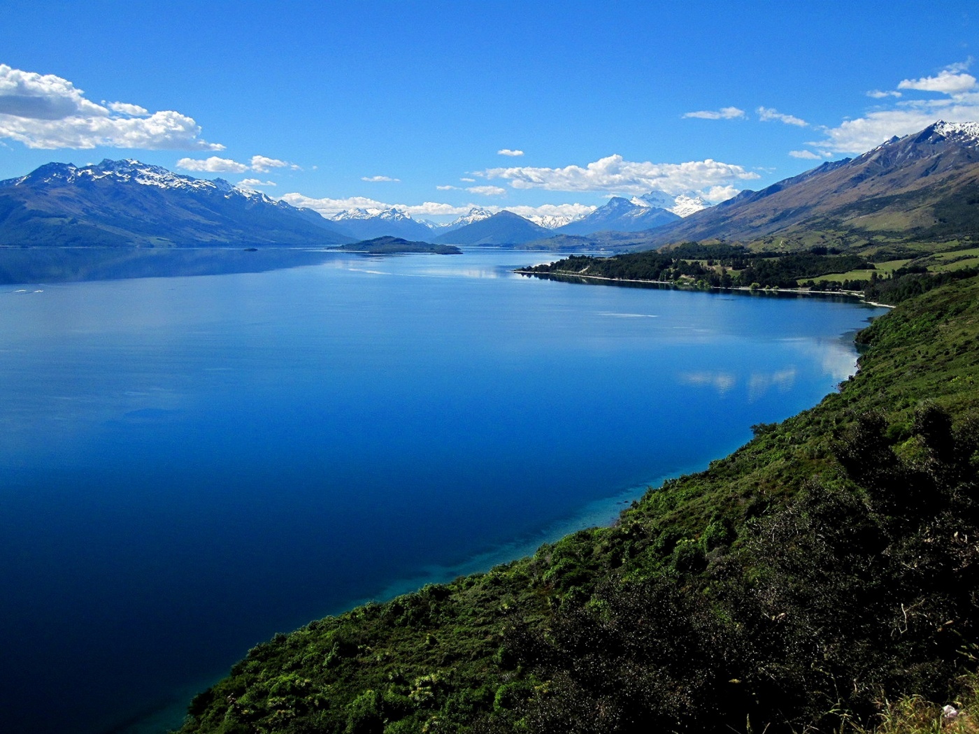 Горное озеро обои