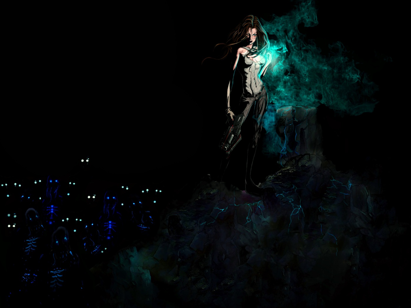 По миру Mass Effect обои