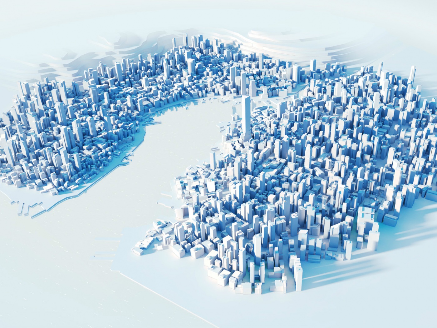 Город из Mirrors Edge обои