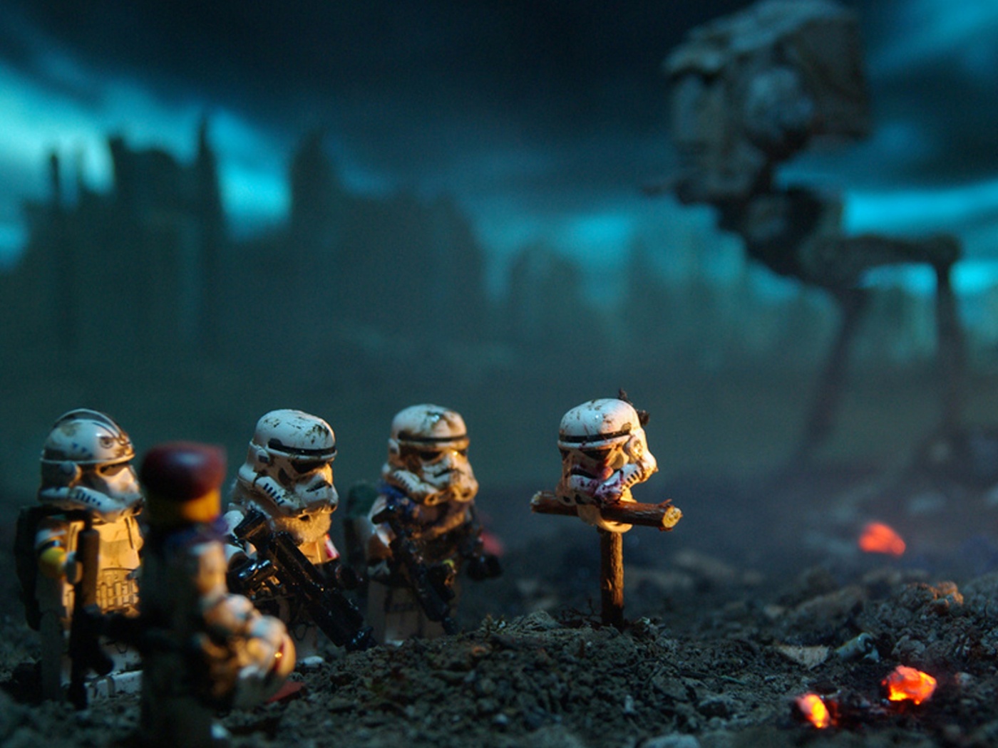 Могила Lego штурмовика обои