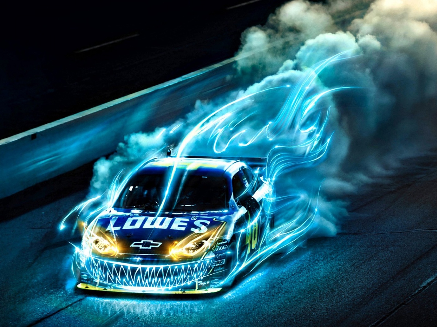 Дорожный монстр обои