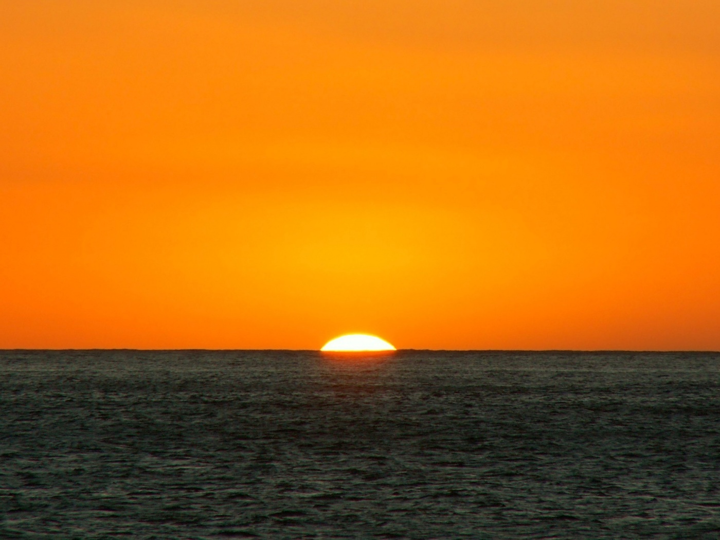 Идеальный закат обои