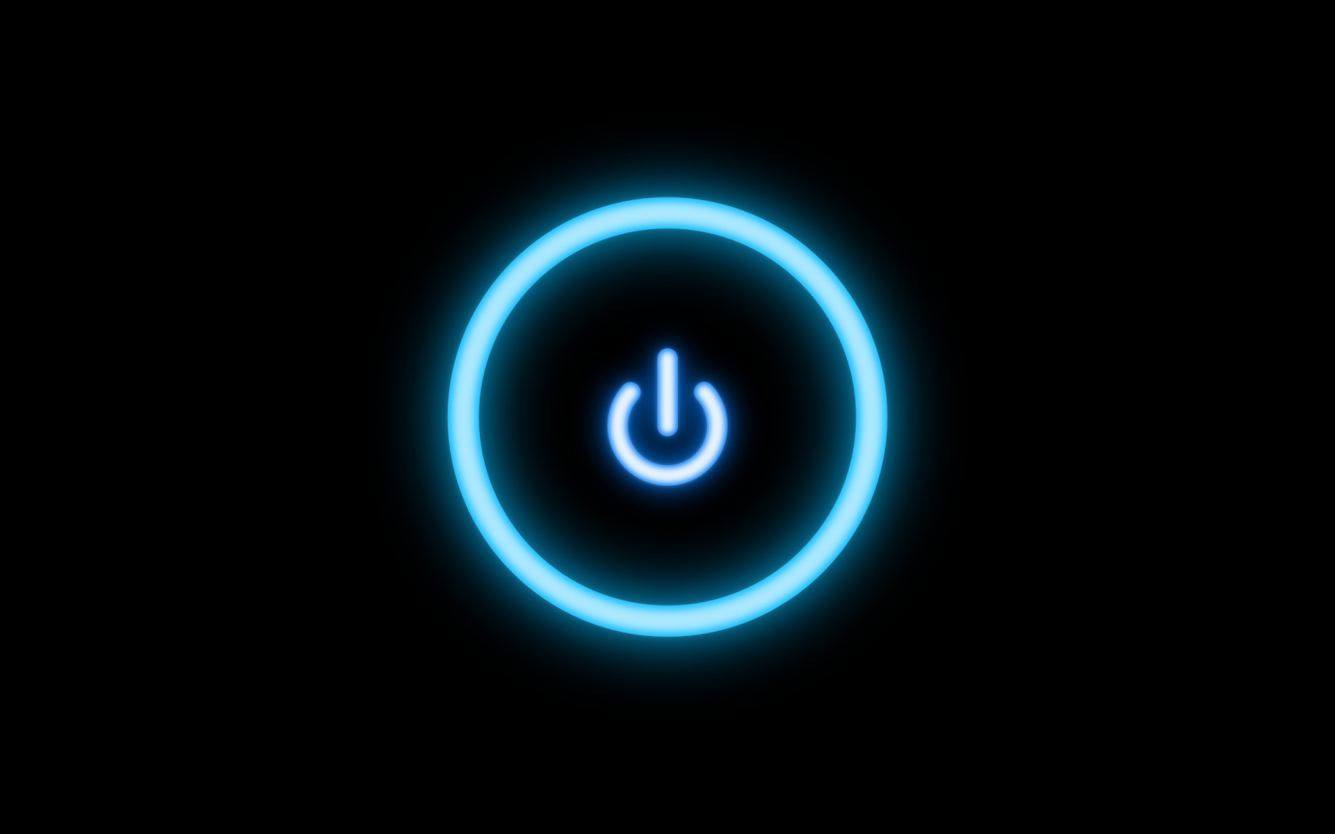 Горящая кнопка запуска обои