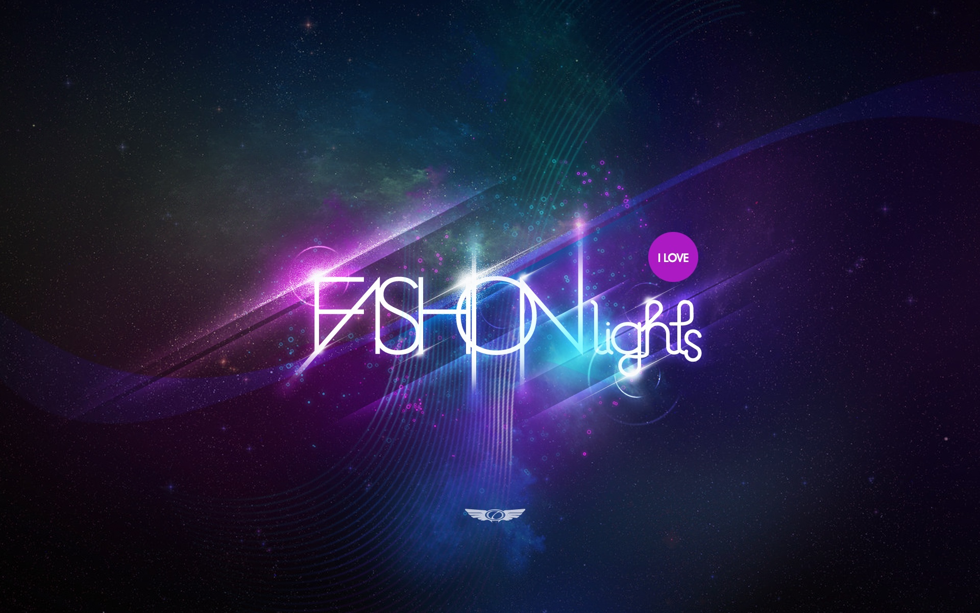 I love fashion lights обои