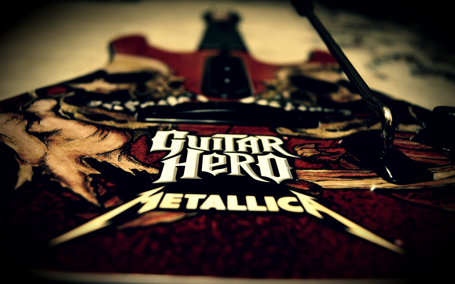Контролер для Guitar Hero с Металликой обои