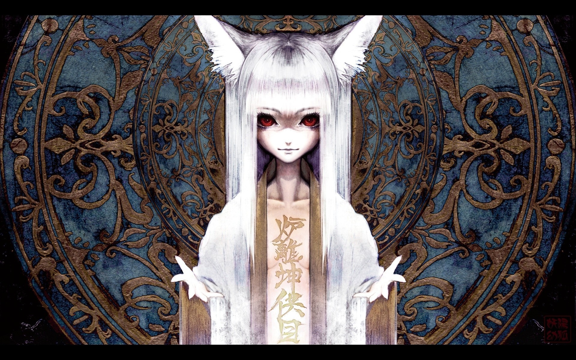 Злая девочка обои