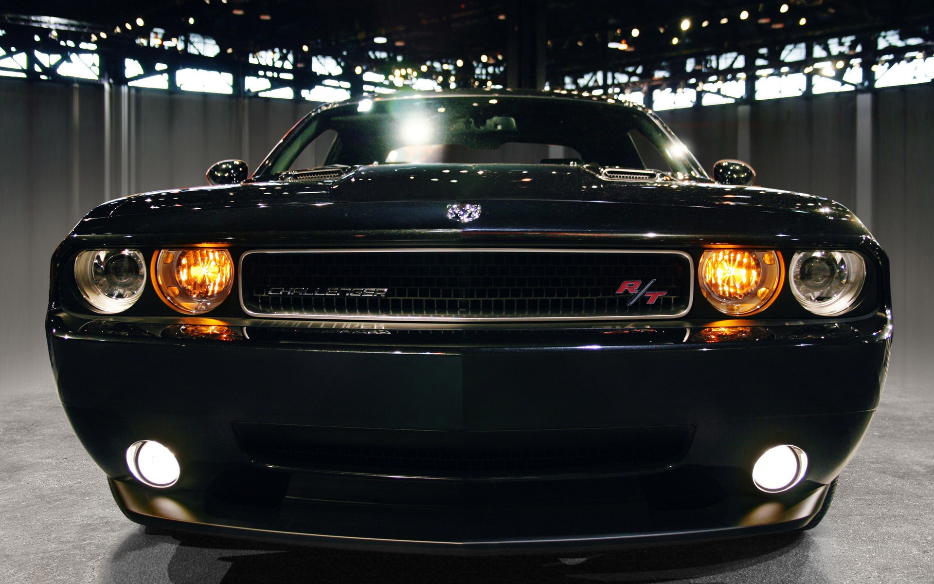 Фары Dodge Challender обои