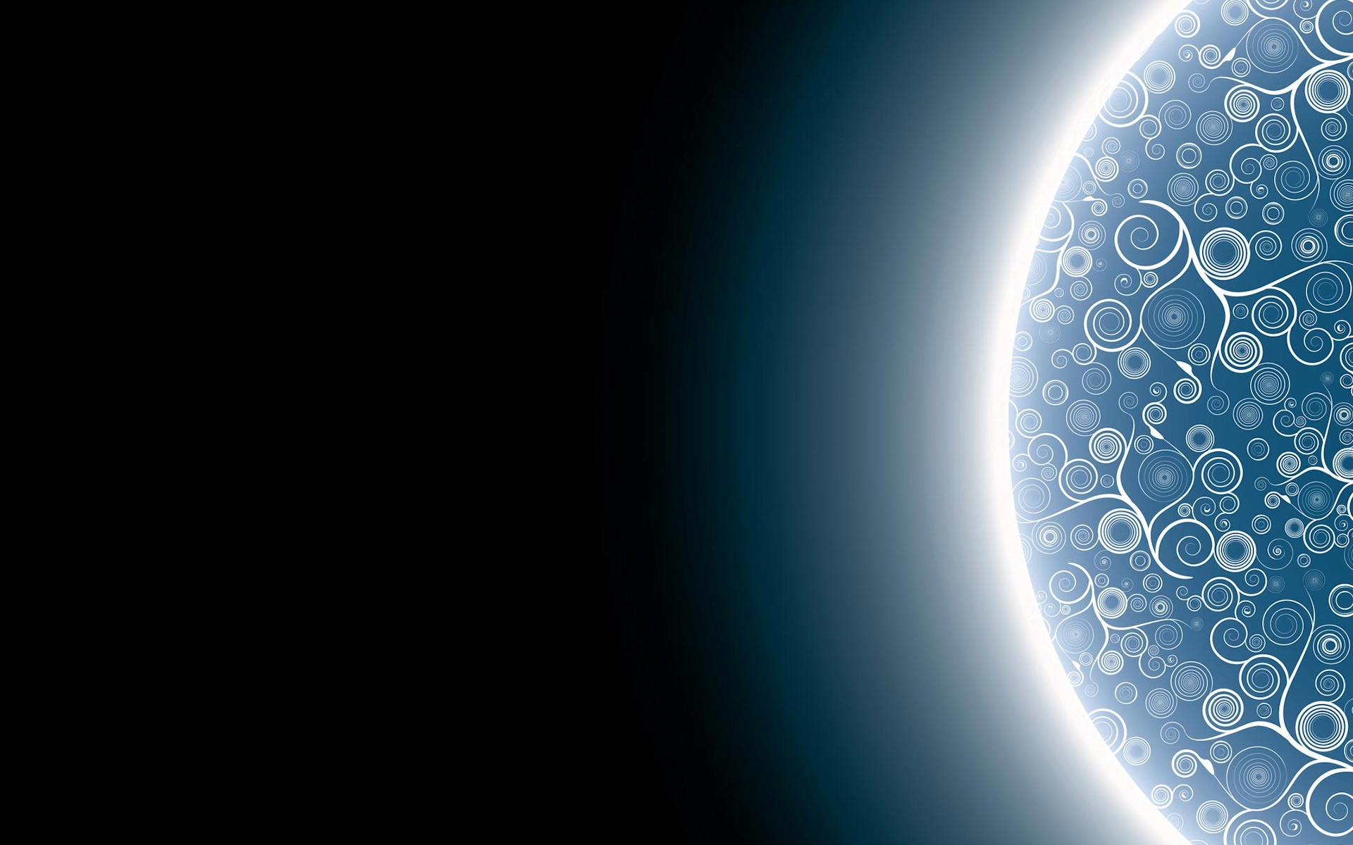 Планета из узоров обои